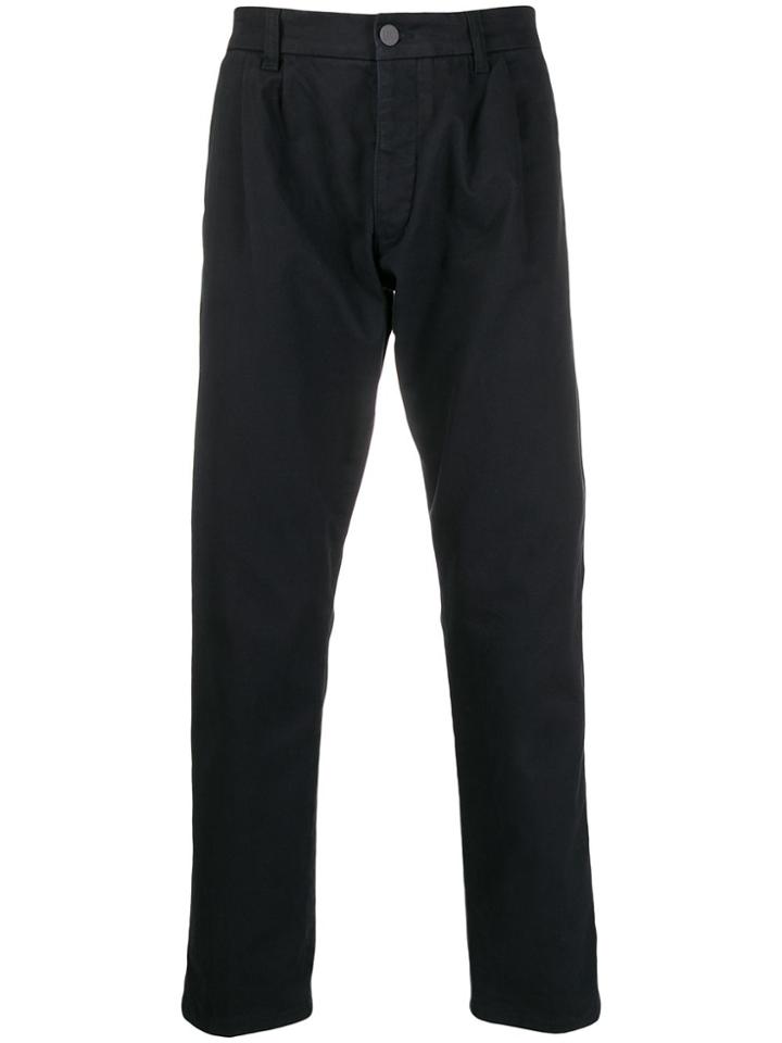 Two Denim Straight-leg Chinos - Blue