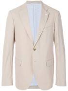 Gant By Michael Bastian Classic Two Buttoned Jacket - Nude & Neutrals