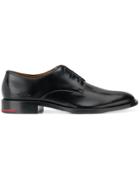 Givenchy Contrast-heel Derby Shoes - Black