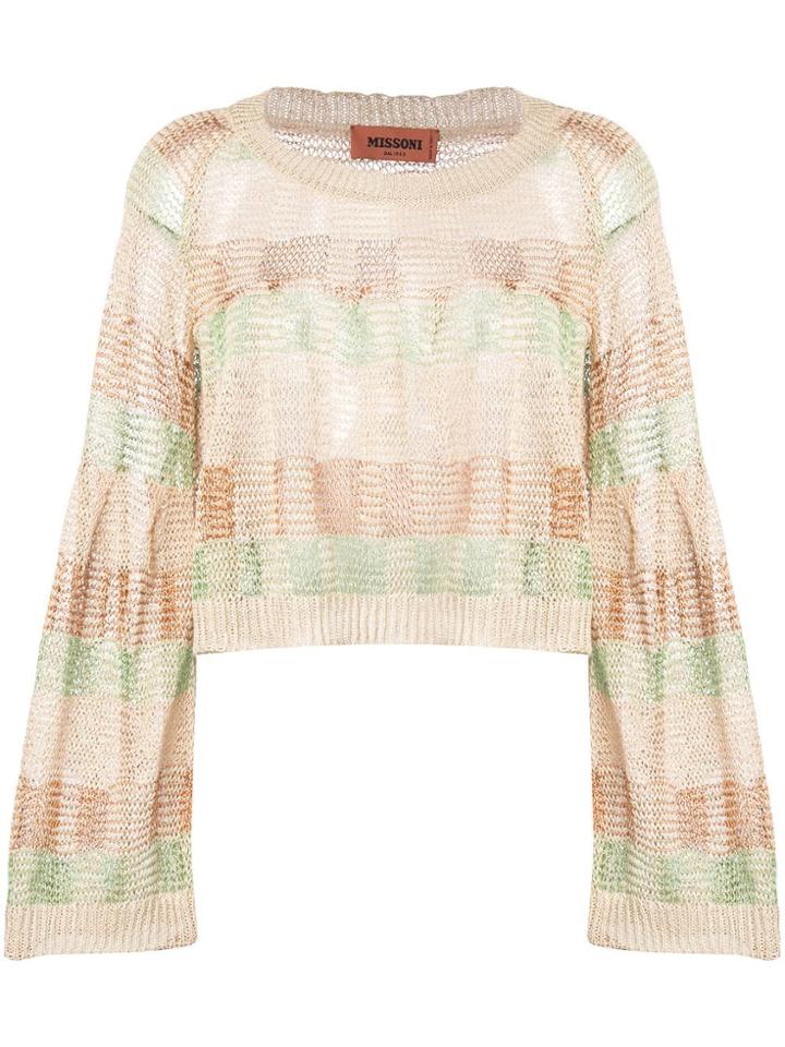 Missoni Open-knit Jumper - Neutrals