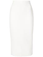 Victoria Beckham Knit Pencil Skirt - White