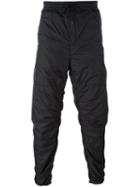 Alexander Wang Embroidered Track Pants, Men's, Size: 48, Black, Cotton/nylon/polyester