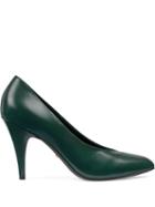 Gucci Leather Pumps - Green