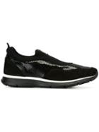 Hogan Snakeskin Slip-on Sneakers