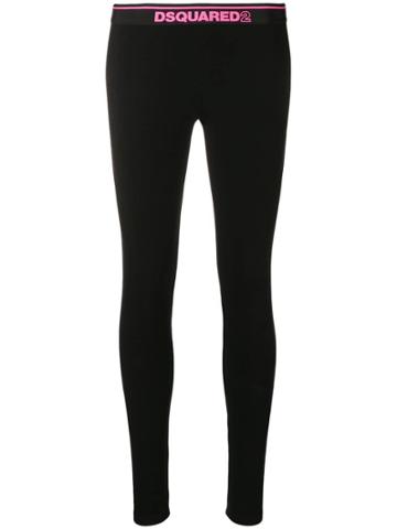 Dsquared2 Underwear Logo Band Leggings - Black