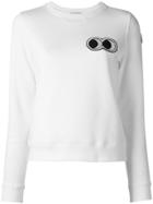 Moncler Moncler X Friendswithyou 'look Who' Sweatshirt - White