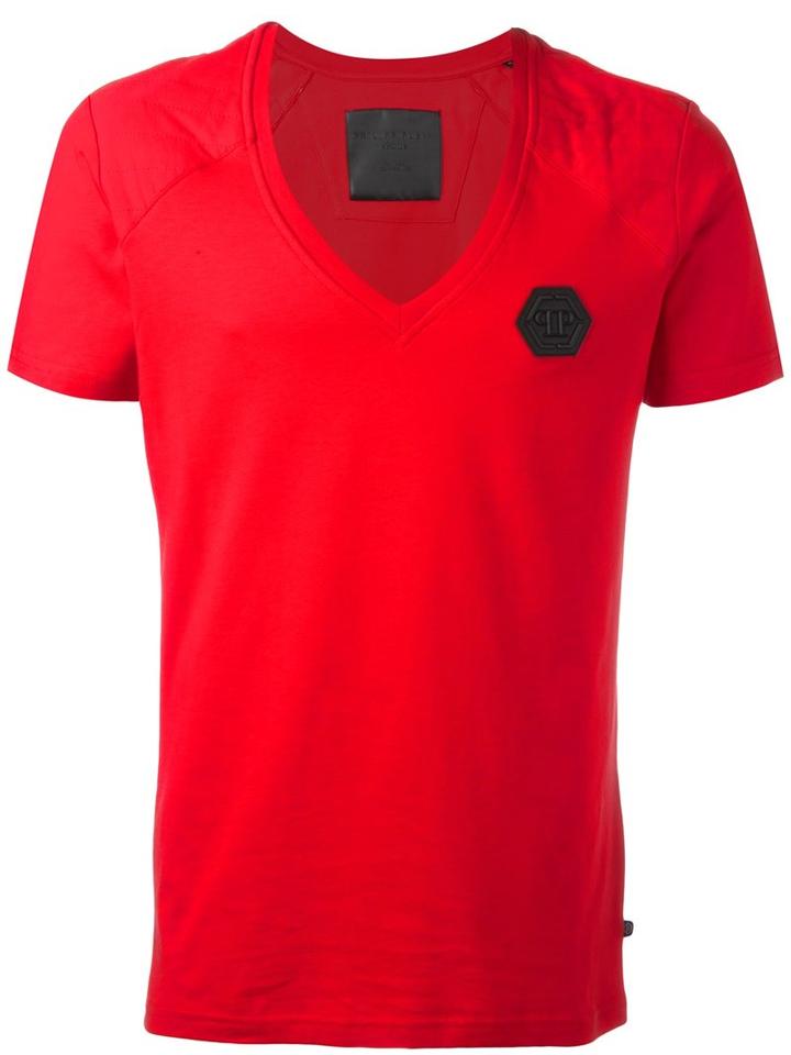 Philipp Plein - 'prize' T-shirt - Men - Cotton - L, Red, Cotton