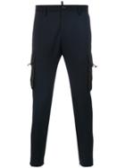 Dsquared2 Cargo Detail Trousers - Blue
