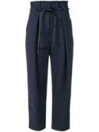 3.1 Phillip Lim Origami-pleated Trousers - Blue