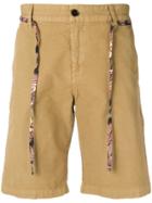 Isabel Marant Lamar Belted Shorts - Nude & Neutrals