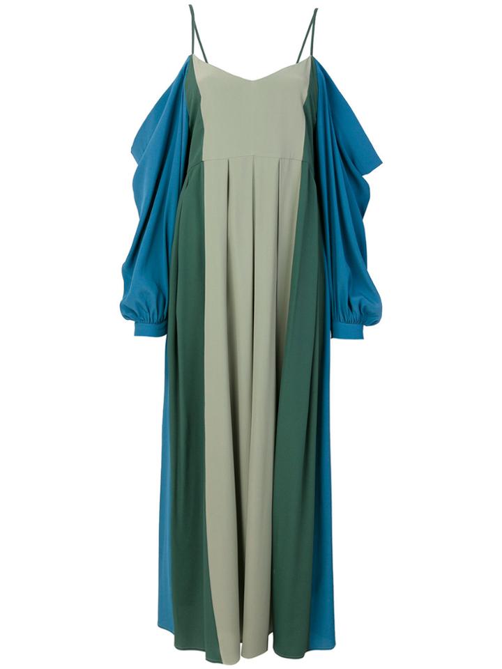 Erika Cavallini Exposed Shoulder Dress - Multicolour