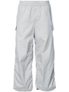 Cropped Cargo Trousers - Men - Cotton - 3, Grey, Cotton, Undercover