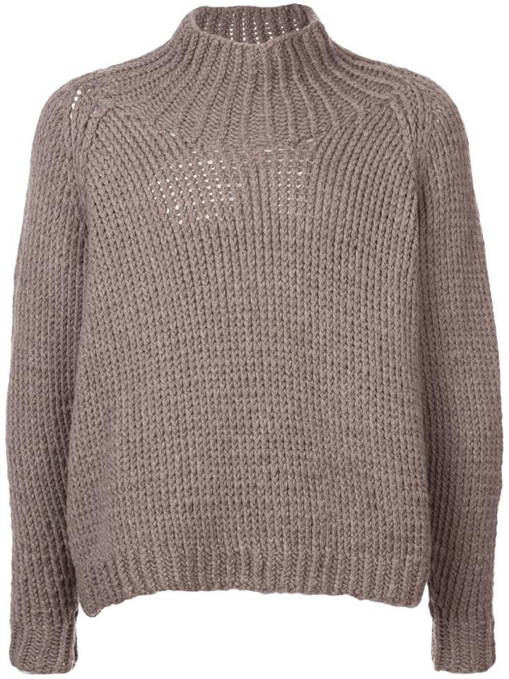 Jan Jan Van Essche Jan Jan Van Essche Knit40 Natural Grey Yak Wool Or