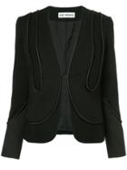 Issey Miyake Vintage Collarless Jacket - Black