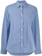 Zadig & Voltaire Striped Chemise Shirt - Blue