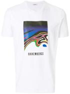 Dirk Bikkembergs Colour-block Patch T-shirt - White