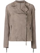 Salvatore Santoro Biker Jacket, Women's, Size: 40, Nude/neutrals, Leather