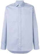 Etro - Printed Shirt - Men - Cotton - 39, Blue, Cotton
