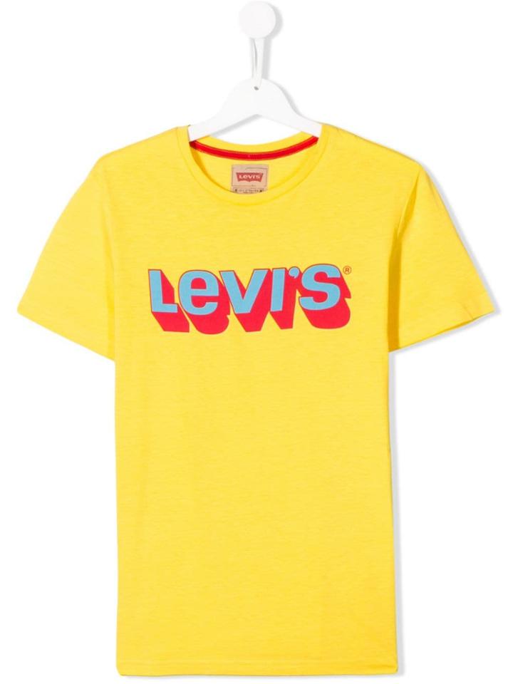 Levi's Kids Teen Logo T-shirt - Yellow