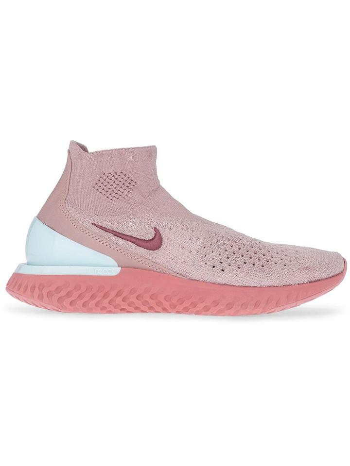 Nike Rise React Flyknit Sneakers - Pink
