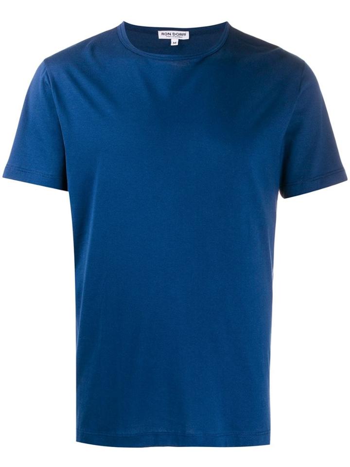 Ron Dorff Round Neck T-shirt - Blue