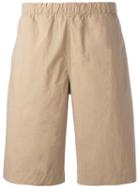 Ps By Paul Smith - Stretch-waist Shorts - Men - Cotton - 34, Nude/neutrals, Cotton