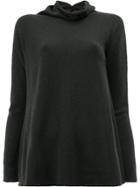 Lamberto Losani Relaxed Fit Jumper - Black
