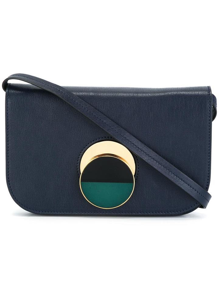 Marni Pois Crossbody Bag - Blue