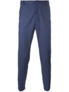 Kenzo Tapered Trousers, Men's, Size: 46, Blue, Cotton/spandex/elastane