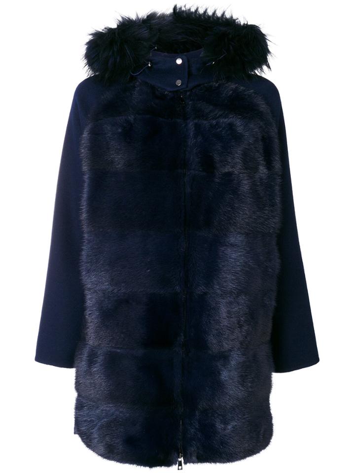 P.a.r.o.s.h. Linky Coat - Blue