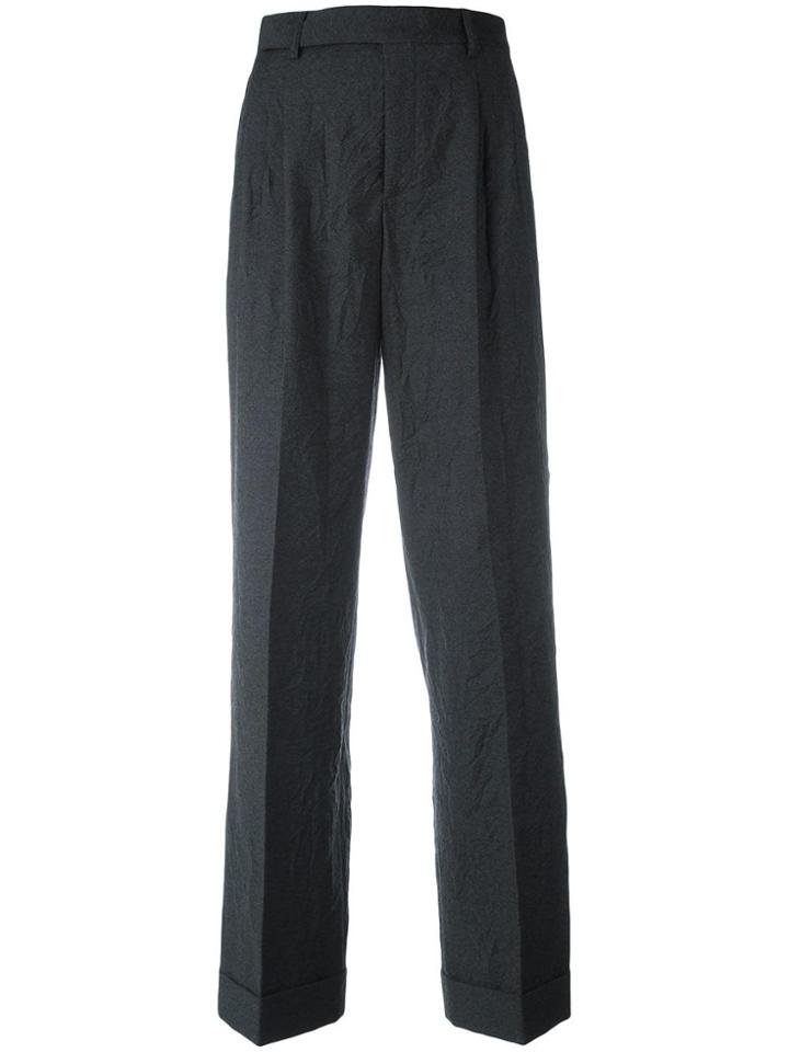 Philosophy Di Lorenzo Serafini Pleated Tapered Trousers - Grey