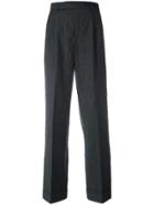 Philosophy Di Lorenzo Serafini Pleated Tapered Trousers - Grey