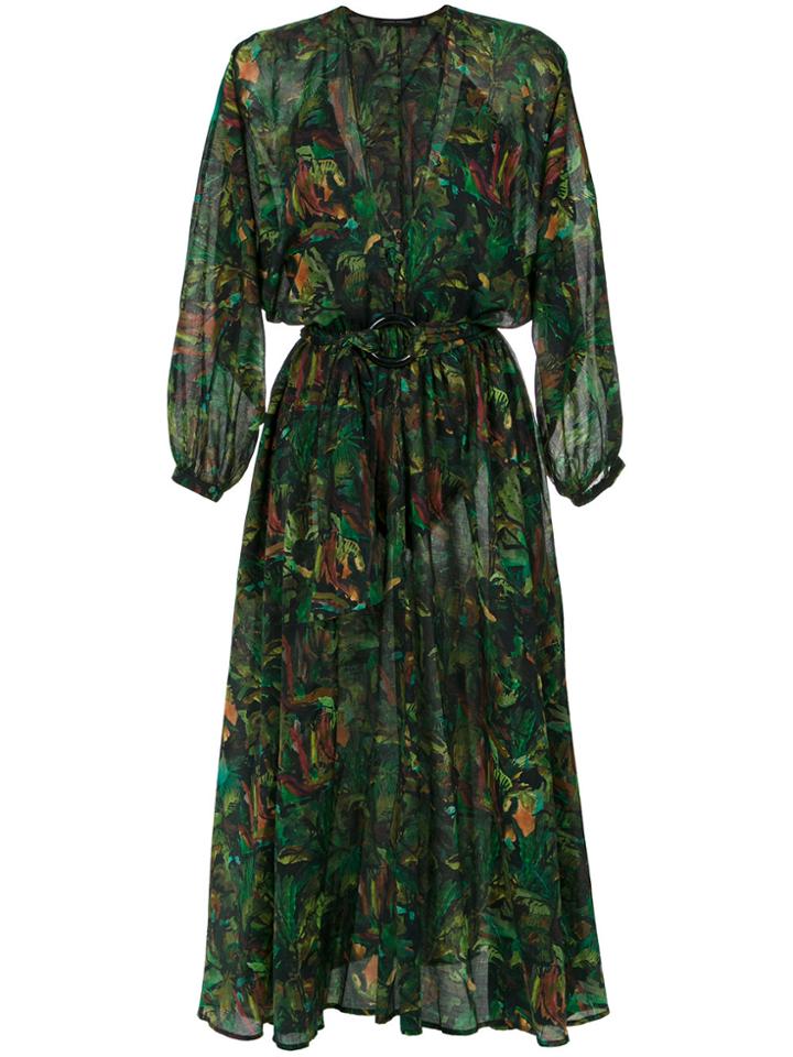 Andrea Marques Wide Sleeves Dress - Unavailable