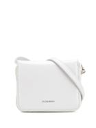 Jil Sander Mini Crossbody Bag With Hoop Detail - White