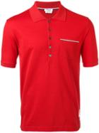 Thom Browne Chest Pocket Polo Shirt, Men's, Size: Ii, Red, Cotton