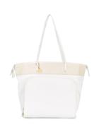 Le Bebé Enfant Quilted Changing Bag - White