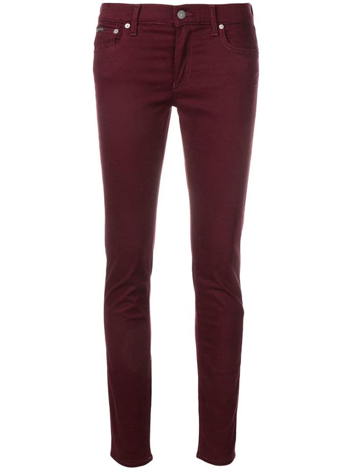 Polo Ralph Lauren Plain Skinny Jeans - Pink & Purple