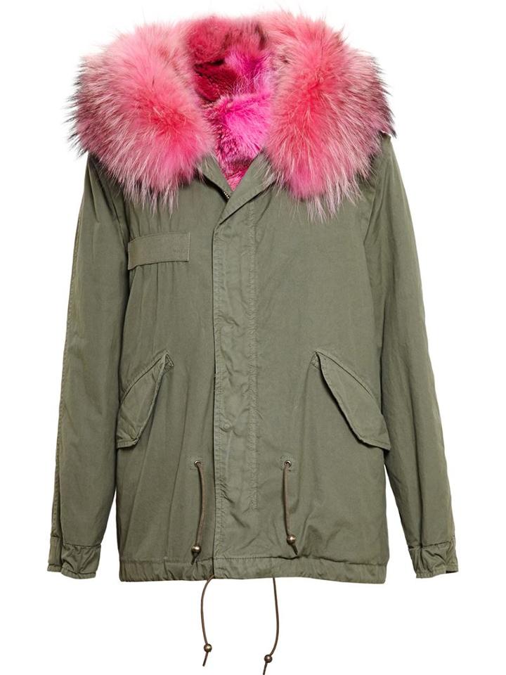 Mr & Mrs Italy Reversible Giovanna Coyote Fur Parka