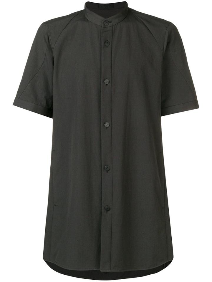 Devoa Short-sleeved Shirt - Grey