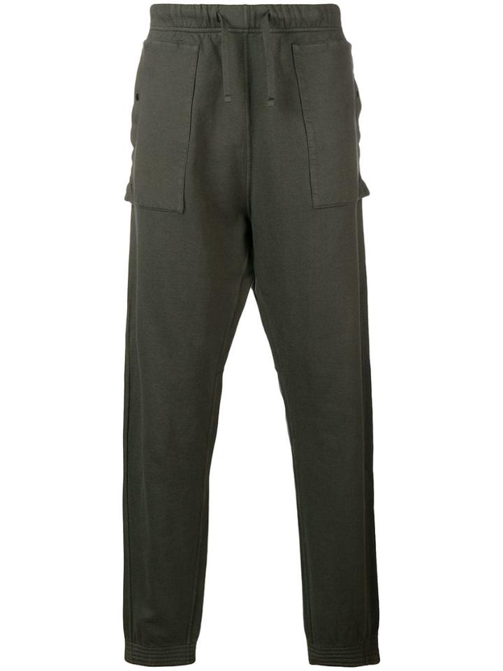 Stone Island Shadow Project High Waisted Track Trousers - Green