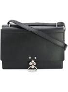 Andrea Incontri Flap Fastening Crossbody Bag, Women's, Black