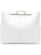 Mm6 Maison Margiela Slim Tote Bag - White