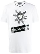 Dolce & Gabbana Embroidered Heart T-shirt - White