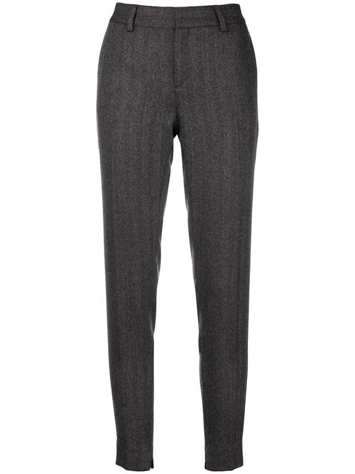 Saint Laurent Slim-fit Tailored Trousers - Grey