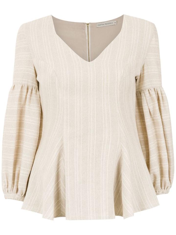 Martha Medeiros 'gabi' Top - Neutrals