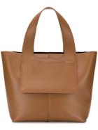 Victoria Beckham Apron Tote Bag - Brown