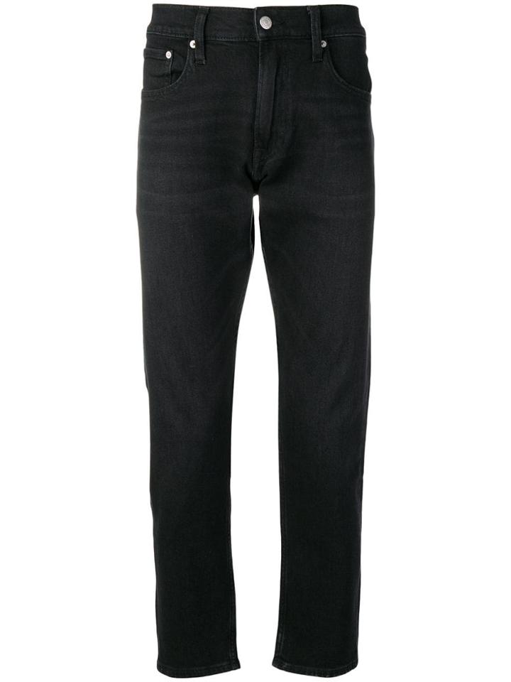 Calvin Klein Jeans Slim-fit Trousers - Black