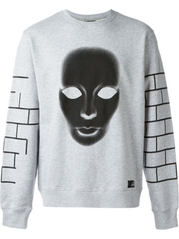 Pam Perks And Mini Mask Print Sweatshirt