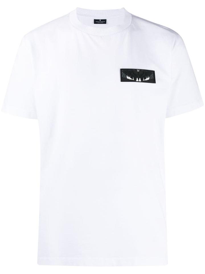 Marcelo Burlon County Of Milan Logo Plaque T-shirt - White
