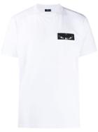 Marcelo Burlon County Of Milan Logo Plaque T-shirt - White
